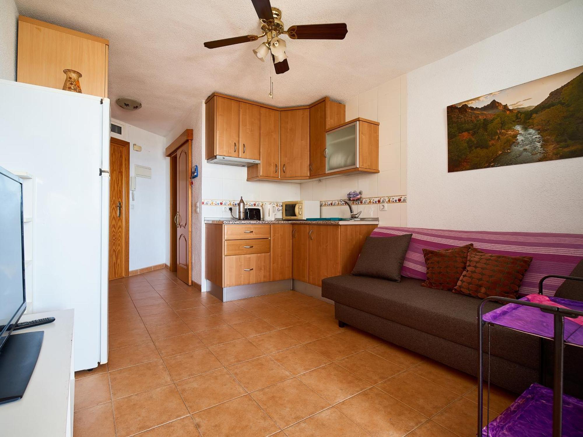 Lovely Studio With Seaview 700M From The Beach La Cala Del Moral Exteriér fotografie